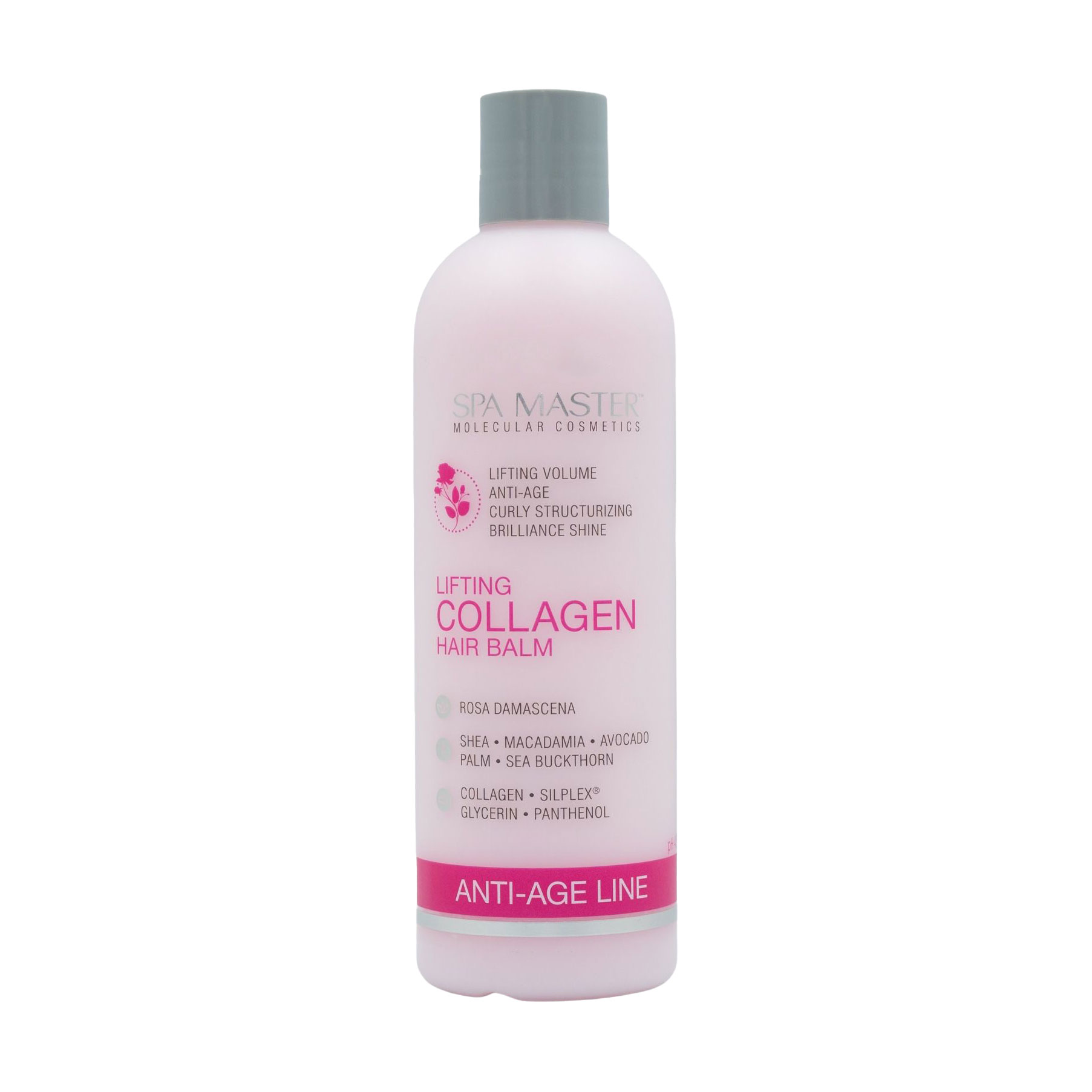 Зволожувальний бальзам для волосся Spa Master Anti-Age Line Lifting Collagen Hair Balm pH 4.5, 330 мл